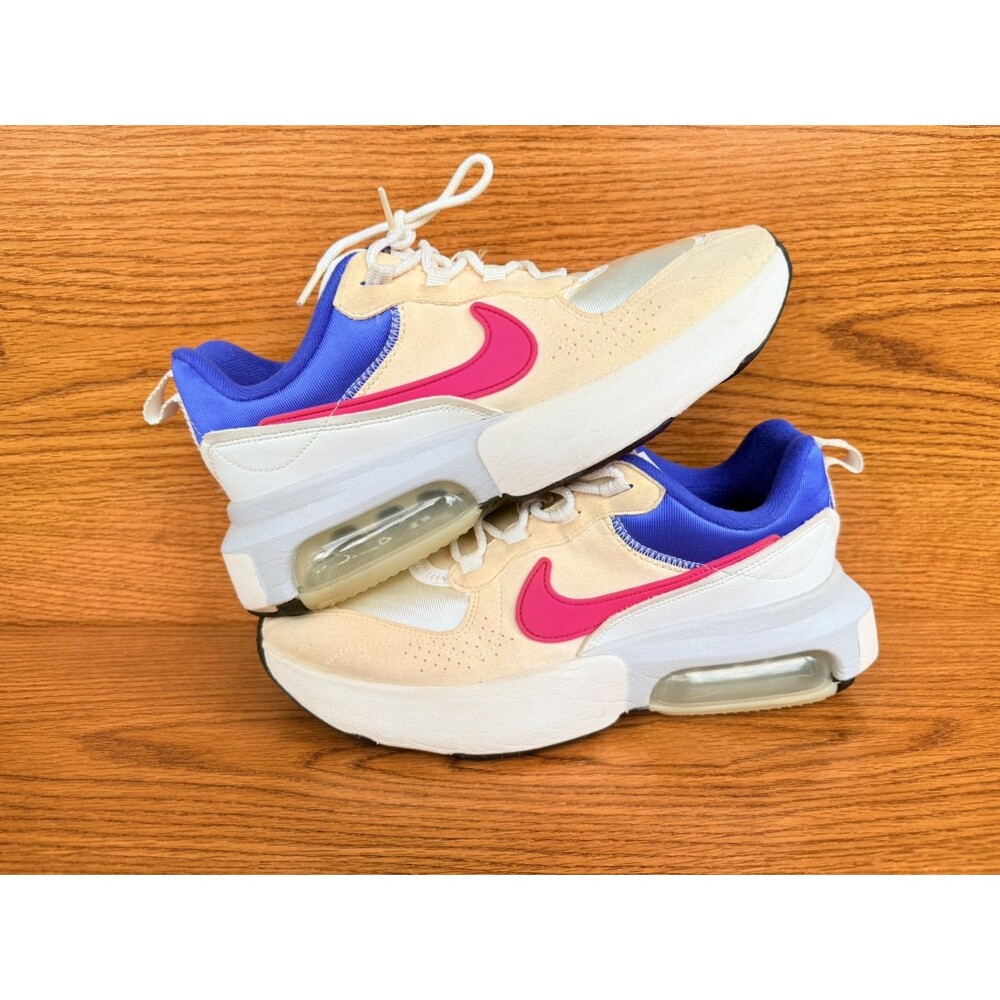 Nike Air Max Verona Shoes Womens Size 9.5 White Dust Pink Blue Sneakers
